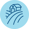 Icon of a farm
